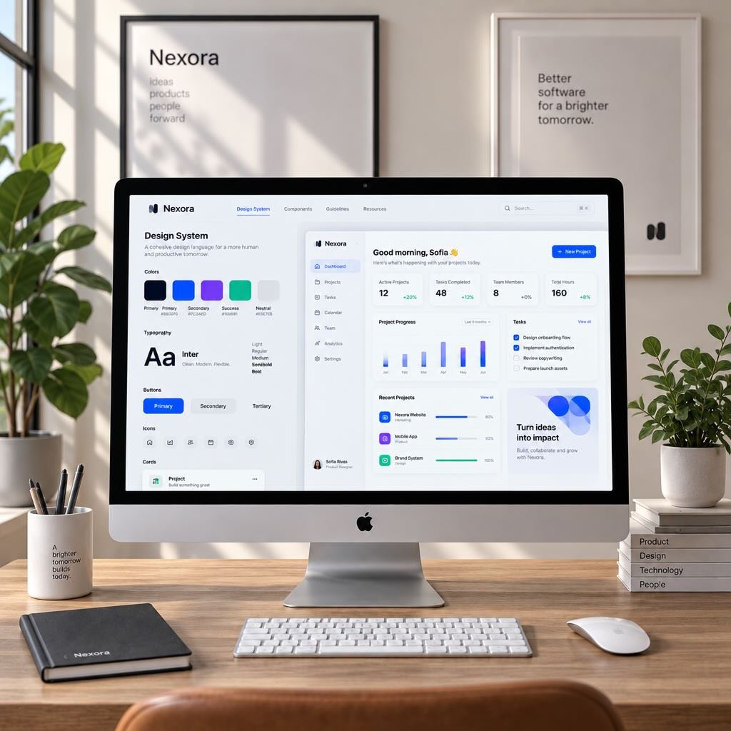 ux-system Diseño de sistema ui kit para Saas